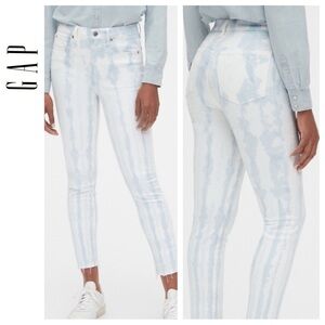 GAP True Skinny Tie Dye Jeans 8 / 29 Tall